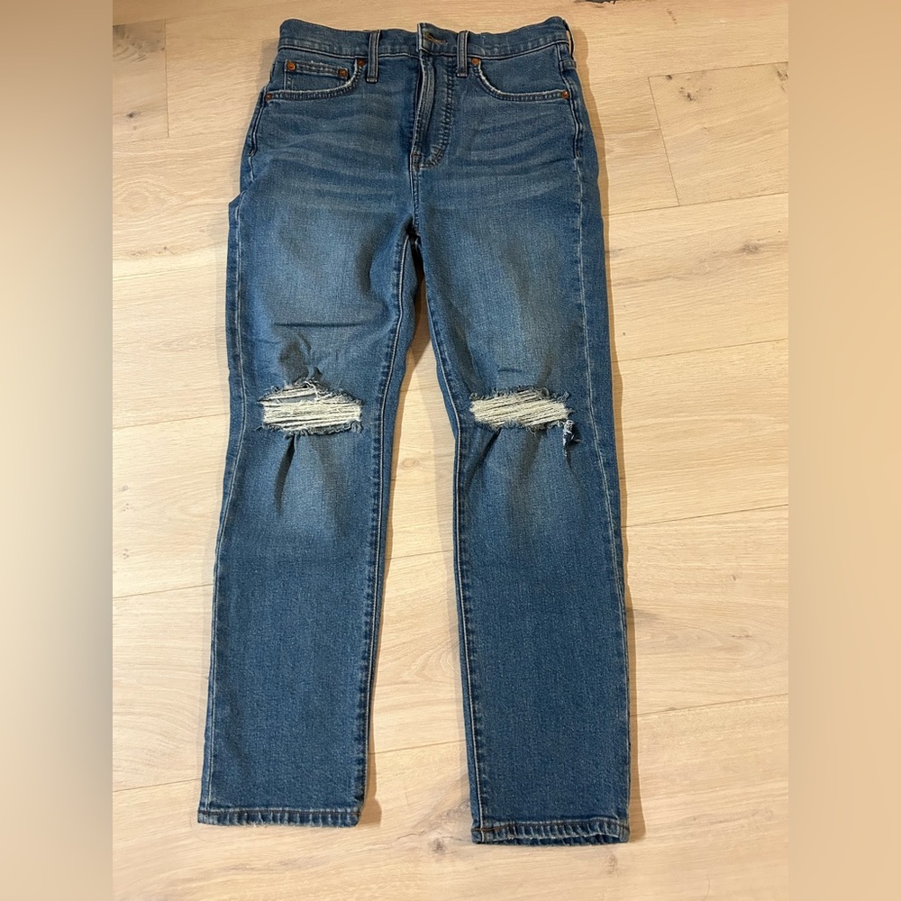 Madewell perfect vintage crop Jean size 27